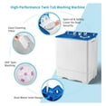 26LBS Portable Washing Machine, Compact Mini Washer Machine & Dryer
