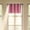 Pink, variant on 1 Panels Gray Kitchen Curtains 36 Inch Length Tier Curtains, Faux Linen Textured Small Cafe Curtains, Light Filtering Short Window Curtains for Bathroom Basement, 30x36 inch, 1PCS
