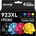 thumbnail image 1 of Cartuchos de tinta Onorigi 923XL combo pack con chip, 1 of 7