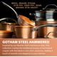 thumbnail image 4 of Colección Gotham Steel Hammered Copper: sartén antiadherente, 4 of 9