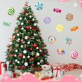 thumbnail image 4 of Decoraciones de papel Pasimy, 60 unidades, con forma de caramelo, 15 cm, para Navidad, 4 of 6