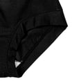 thumbnail image 4 of Ohufall Cotton Panties for Women High Waist Solid Color Briefs Lightweight Comfortable Daily Underwear, 4 of 4