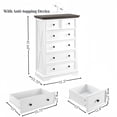 thumbnail image 2 of Llinc Store 47.6" Tall Modern 6 Drawers Dresser Freestanding 15" Depth Drawers Cabinet, Chest of Drawers Closet Organizers for Living Room, Bedroom, 2 of 6