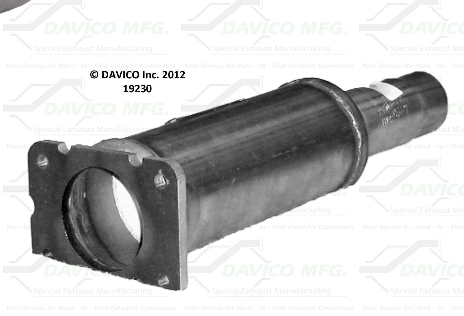 Davico Mfg 19230 Direct-Fit Catalytic Converter