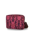 thumbnail image 3 of Scenario Women's Zip Pouch with Fringe Tassel, Red Plum, 3 of 4