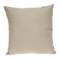 thumbnail image 2 of Nassau Collection Embroidered Abstract Square Cotton Throw Pillow - 22" - Beige and Blue, 2 of 4