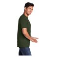 thumbnail image 3 of Port & Company Men's Core Cotton Classic Comfort and Relabeling Casual T-Shirts Olive Medium, 3 of 5