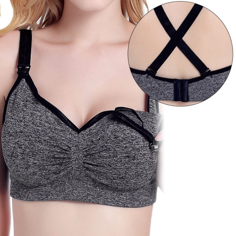 Maternity Nursing Bra Breast Feeding Wire Free Bra Breastfeeding Push Up Pregnant Bra Underwear