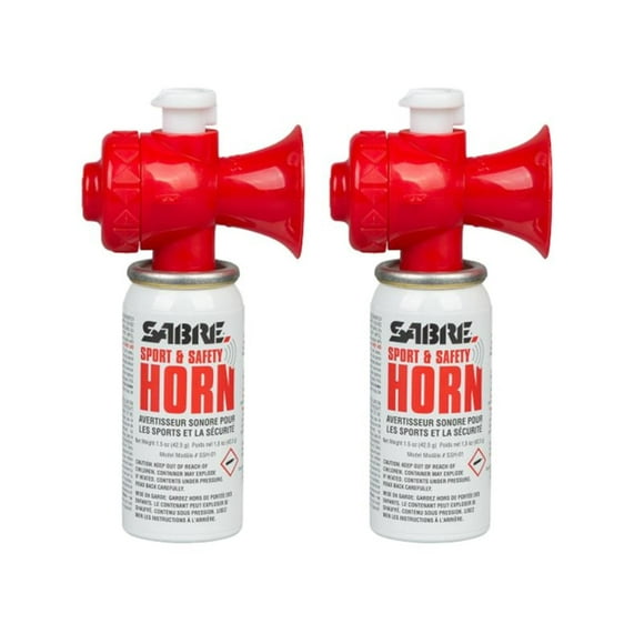 Bocina neumática SABRE Sport y de seguridad 130 dB 804 metros