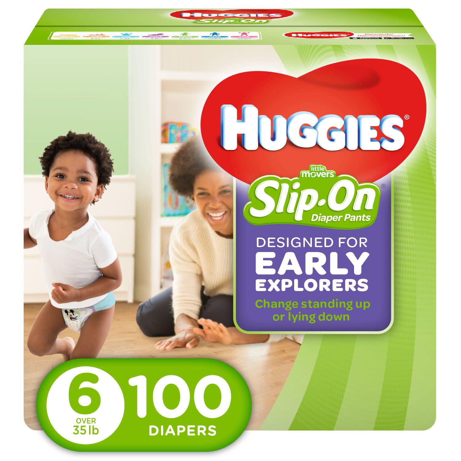 HUGGIES Little Movers Slip On Diaper 