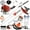 Red, variant on Lorelo Strong Powerful Full Functioning Guard Accessories Hedge Trimmer 52cc Petrol Hedge Trimmer Chainsaw Brush Cutter