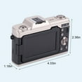 thumbnail image 3 of Pisexur Electrónica para Hombres Cámara Digital 4K Pantalla Plegable de 3.0 Pulgadas HD Portátil Cámara Digital Portátil Tendencia de Moda Cámara Pequeña Electrónica para Niños, Organizador de Electr, 3 of 9