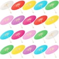 thumbnail image 1 of Paraguas de papel Sanwuta, decorativo, chino y japonés, 20 unidades, 1 of 6