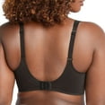 thumbnail image 3 of Bali Women's Comfort Revolution Wirefree, Soft Touch Ultimate Wireless Support Bra, Black, 3 of 4