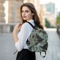 thumbnail image 6 of FORMRS Mini Backpack Purse for Women Quilted Travel Daypack Casual Shoulder Bag, Mystic Crows Pattern, 6 of 7