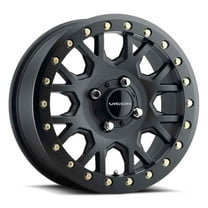15x6 Vision GV8 Invader Satin Black UTV BEADLOCK Wheel 4x137 (38mm)