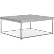 Safavieh Malone Modern Glam Chrome High Gloss Coffee Table Walmart