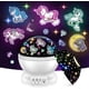 thumbnail image 1 of Liangnv Unicornios Regalos para niñas Proyector de luz Nocturna de Unicornio y Estrella 2 en 1 para 4 5 6 7 8 9 10 11 12 años Juguetes para niños Luces Nocturnas giratorias par, 1 of 5