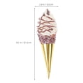 thumbnail image 2 of Artificial Ice Cream Model Lifelike Ice Cream Prop for Playing, 2 of 4