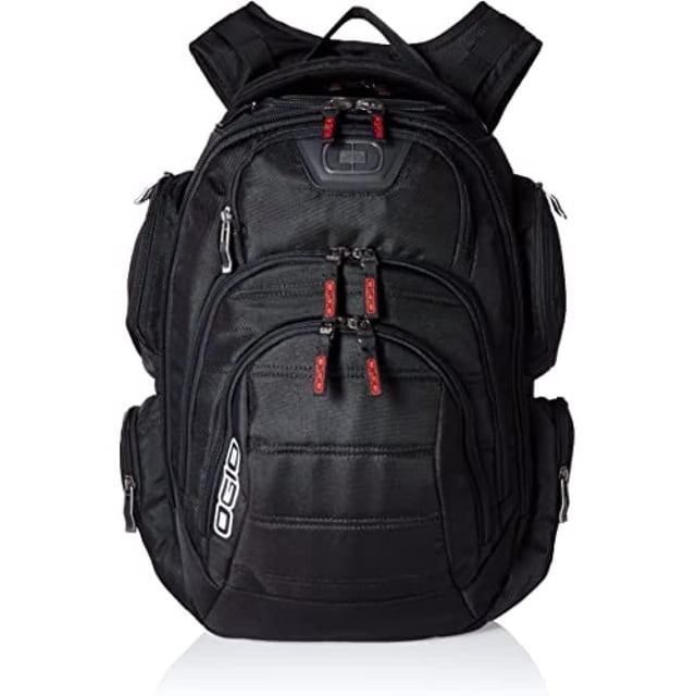 Mochila OGIO Gambit de 17 días, grande, negra, para portátil