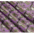 thumbnail image 3 of Soimoi Cotton Poplin Fabric Leaves & Lemur Animal Fabric Prints by Yard 56 Inch Wide, 3 of 7