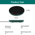 thumbnail image 3 of Coffee Warmer for Desk,Mug Warmer for 2-Temp Setting,Electric Candle Cup Warmer with Auto Shut Off,Coffee Warmer for Desk Home Office,Beverage Warmer for Coffee,Milk,Tea(No Cup), 3 of 6