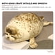 thumbnail image 3 of Muñeco de peluche con forma de león marino, decoración para habitación de juguetes, almohada, muñeco de león marino de felpa, 3 of 8