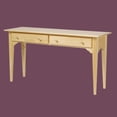 thumbnail image 2 of Renovators Supply Sofa Table with Storage Honey Pine Enfield 27.5" x 52", 2 of 10
