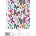 thumbnail image 3 of Yibo Butterfly Blanket Flannel Soft and Comfortable Anti-static Bed Sofa Blanket, 3 of 7