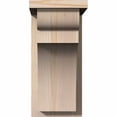 thumbnail image 2 of 7 1/2"W x 12"D x 16"H Yorktown Smooth Corbel w/Backplate, Douglas Fir, 2 of 9