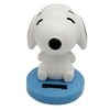 Applicable to Shaking Head figure of dog, Solar Powered Bobblehead Car Dashboard Blue