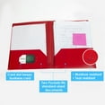 thumbnail image 2 of 2 Pochettes Dossiers en Poly Portfolio Dossiers de Documents, Lot de 8, 2 of 7