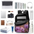 thumbnail image 3 of Pink Cosmos Flowers at Sunset 3D Print 17in adolescent backpack Bags knapsack Laptop, 3 of 5