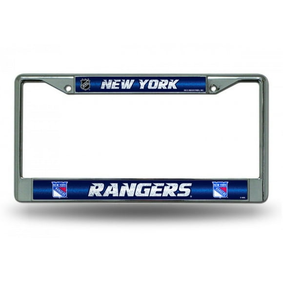 New York Rangers Glitter Chrome Frame