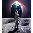 thumbnail image 3 of Ambesonne Space Duvet Cover Set, Brace Astronaut Cosmos, 2-Calking, Grey Magenta, 3 of 7