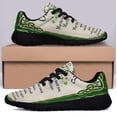 thumbnail image 3 of St Patrick's Day Irish Blessing Shoes Sneakers Black Size 9, 3 of 7