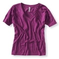 thumbnail image 1 of Aeropostale playera gráfica de manga corta para mujer, morado, pequeño, 1 of 1