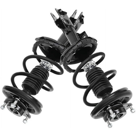 ECCPP 2pcs Front Pair Complete Strut Assembly Shock Absorber for 2008-2011 for Mitsubishi Lancer