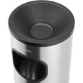 thumbnail image 3 of Global Industrial 3 Gallon Ashtray Trash Can, Stainless Steel, Matte, 3 of 4