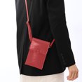 thumbnail image 5 of Bolso bandolera de hombro para mujer con pantalla táctil de PU para teléfono móvil, 5 of 5