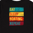 thumbnail image 4 of Inktastic Kayaking Canoeing Eat Sleep Boating Repeat Boys or Girls Long Sleeve Toddler T-Shirt, 4 of 5