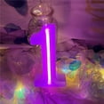 thumbnail image 5 of WE Neon Sign, Neon Alphabet Light Light Up LED Letters Lights Light Up Marquee Letters Lights Battery USB Pink, 5 of 5