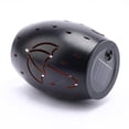 thumbnail image 6 of LuxenHome 6-Inch Black Metal Rain Solar Powered Outdoor Decorative Lantern, 6 of 6