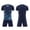 outfits 10#Dark Blue, variant on Boys Children's Football Uniform Set Short Sleeve V Neck Youth Team Uniform for Kids Sports Athletic Sets Casual Outfit Sets