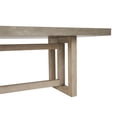 thumbnail image 5 of Pemberly Row 94" Transitional Pine Solid Wood Dining Table in Natural Brown, 5 of 6