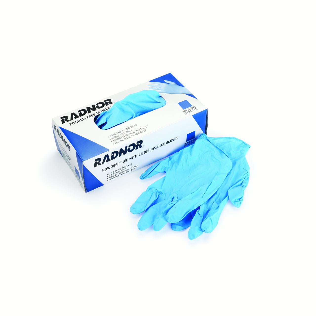 6 Mil XLarge Powder Free Nitrile Gloves