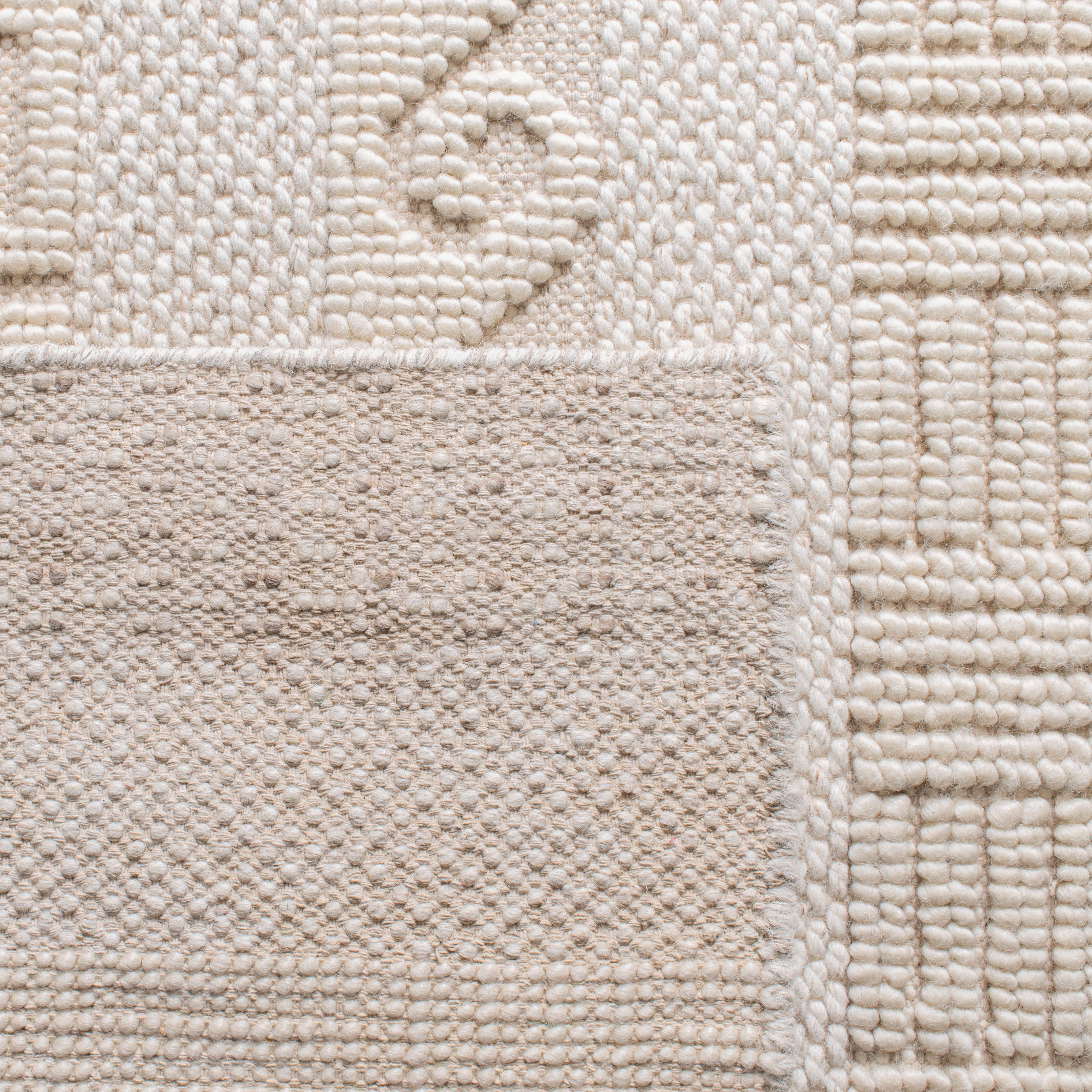 SAFAVIEH Natural Fiber Jillian Striped Area Rug, Beige/Ivory, 8' x 10'