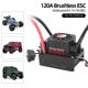 thumbnail image 5 of Velocidad de supervisión Hobby 120A Controlador de Velocidad Eléctrica Esc Sen Sen Escobillas para 1/8 1/10 RC Camión Off-Road Car, 5 of 7