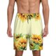 thumbnail image 1 of Fotbe Sunflowers On A Yellow Background Pantalones Cortos de Pijama para Hombre, Ropa de Dormir, Pantalones de Pijama Cortos para Hombre-Small, 1 of 6