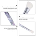 thumbnail image 2 of EeaseCA 10pcs Cosmetic Brushes Set Durable Foundation Brushes Eye Shadows Brushes, 2 of 8